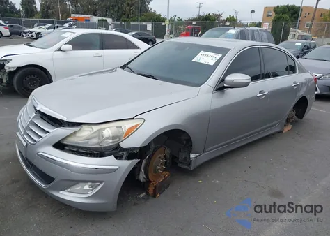 2012 Hyundai Genesis 3.8 из США, поврежденный, VIN KMHGC4DD1CU171293